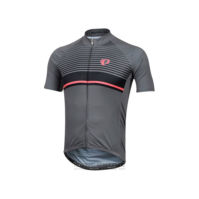 2021 Fahrradbekleidung Pearl Izumi Tief Grau Trikot Kurzarm und Tragerhose